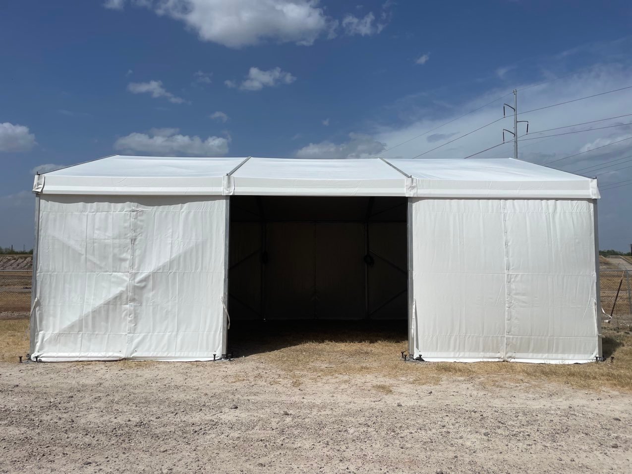Lodging Solutions & Industrial Tent Systems Mission, TX Tent Project Photo - Exterior