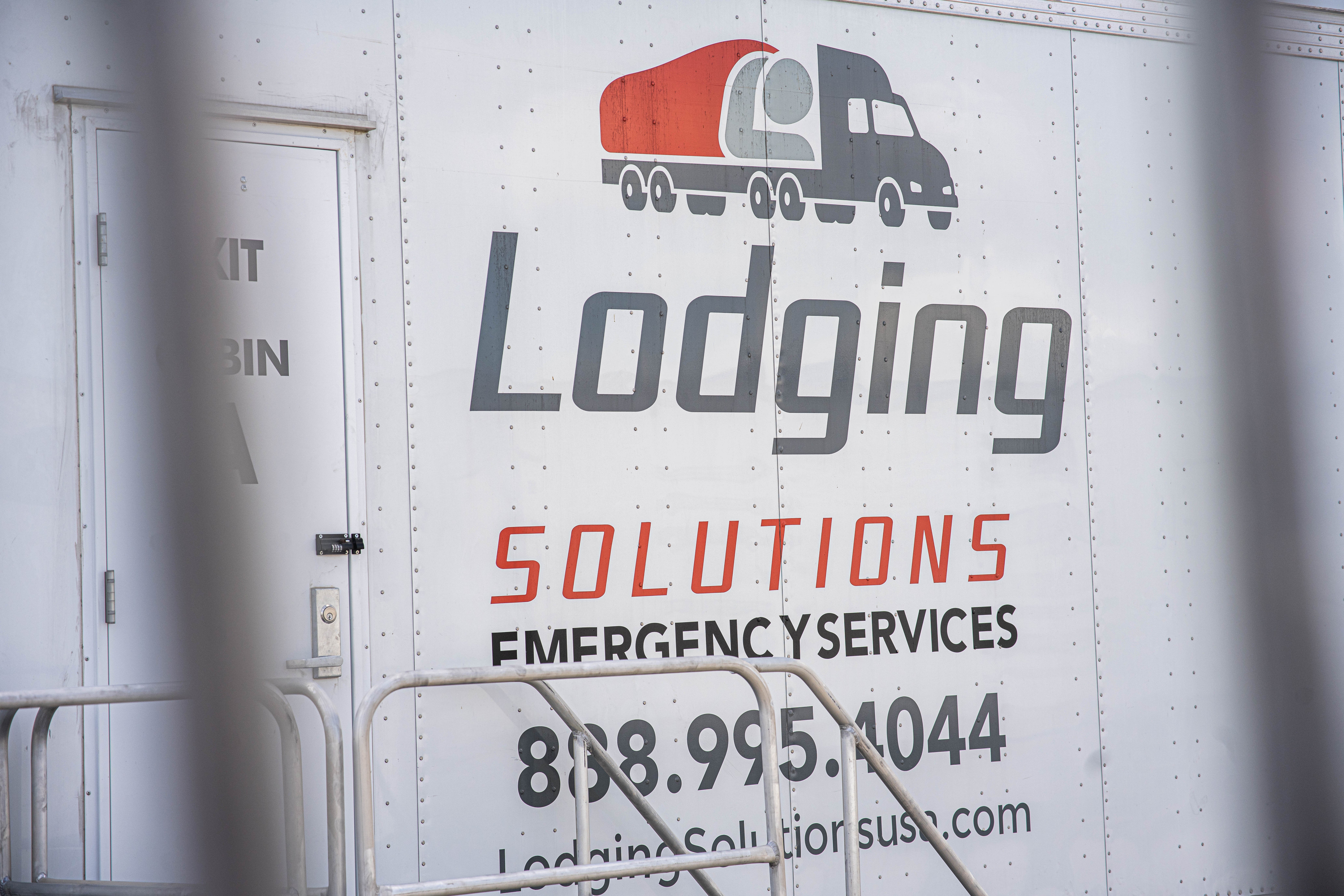Lodging Solutions and Industrial Tent Systems Hurricane Ian Recovery Project Highlight - Mobile Lodging Mobile Sleeper Trailers