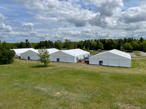 Lodging Solutions and Industrial Tents U.S. Army Military Project Highlight - Full Clearspan Tent Setup Lodging Solutions and Industrial Tents U.S. Army Military Project Highlight - Full Clearspan Tent Setup